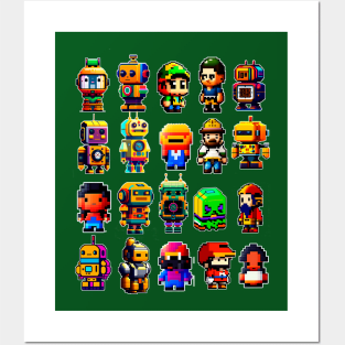 Creative Pixel Dolls Posters and Art